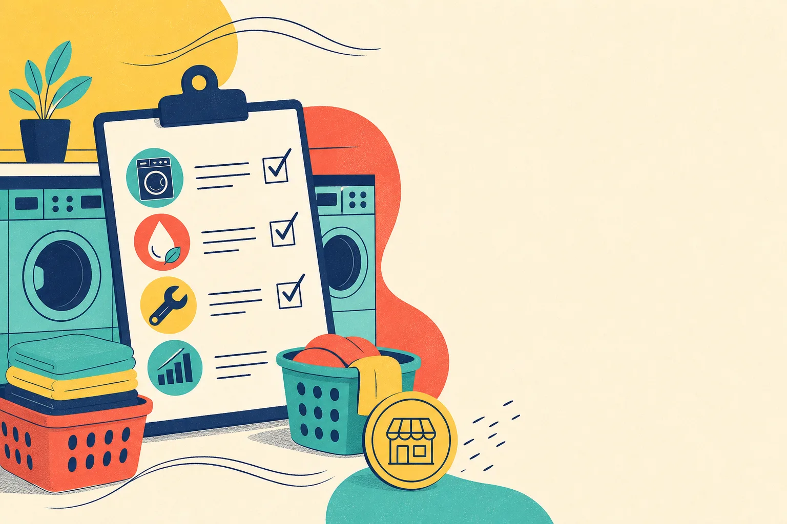 Flat illustration for the article "Evaluation process for buyers (2)".