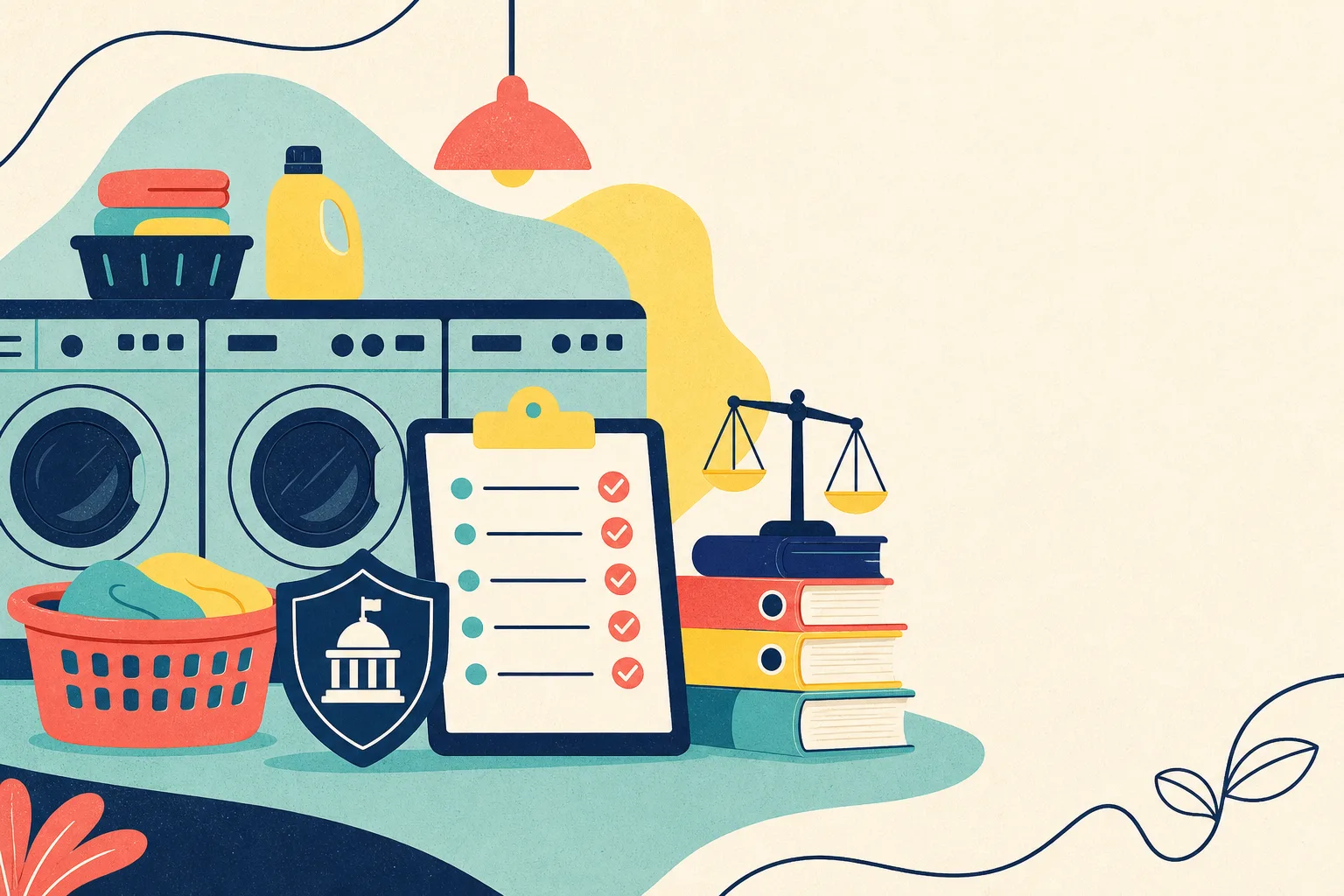 Flat illustration for the article "Government Obligations Employees".
