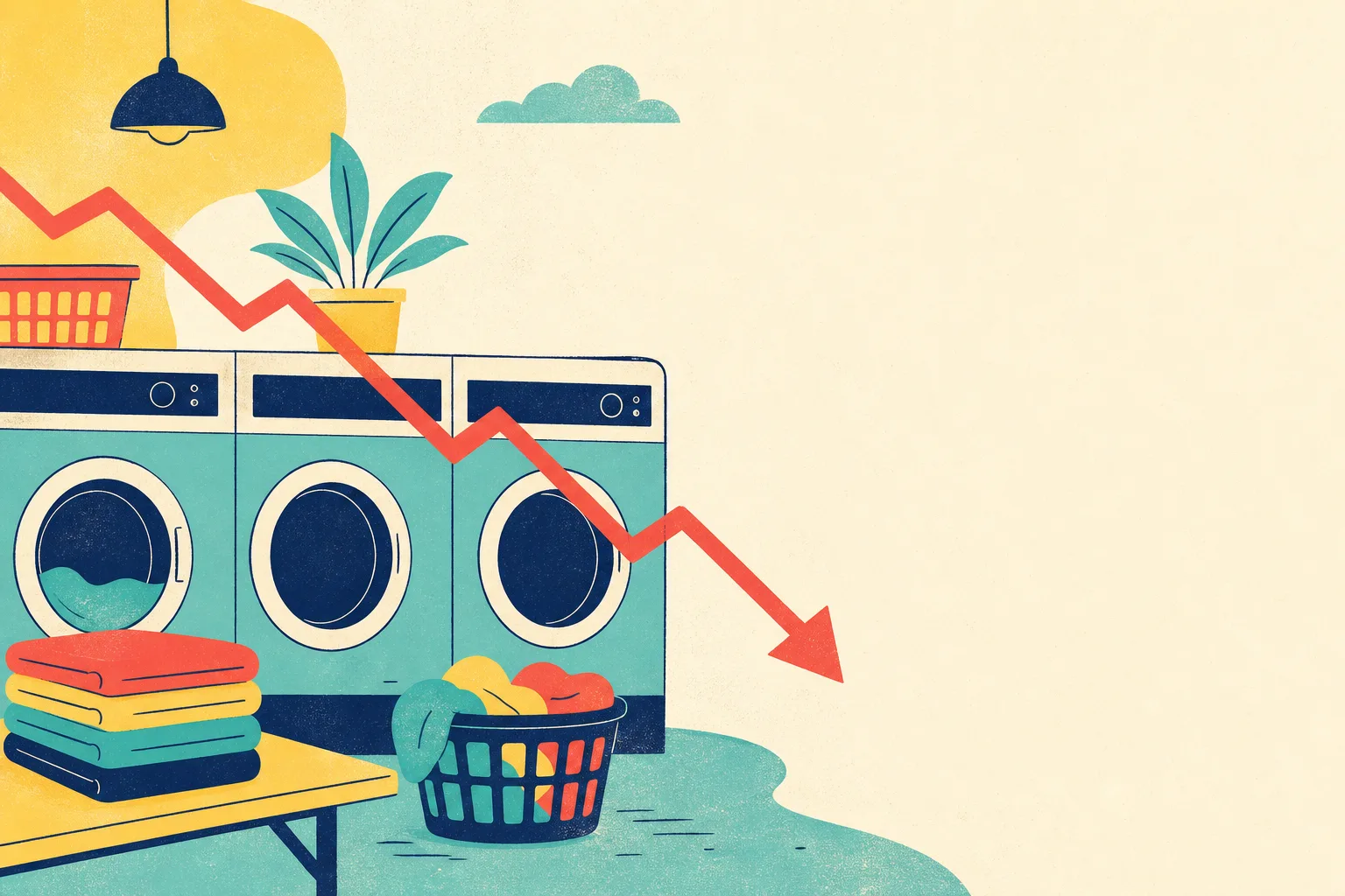 Flat illustration for the article "Reasons for Declines".