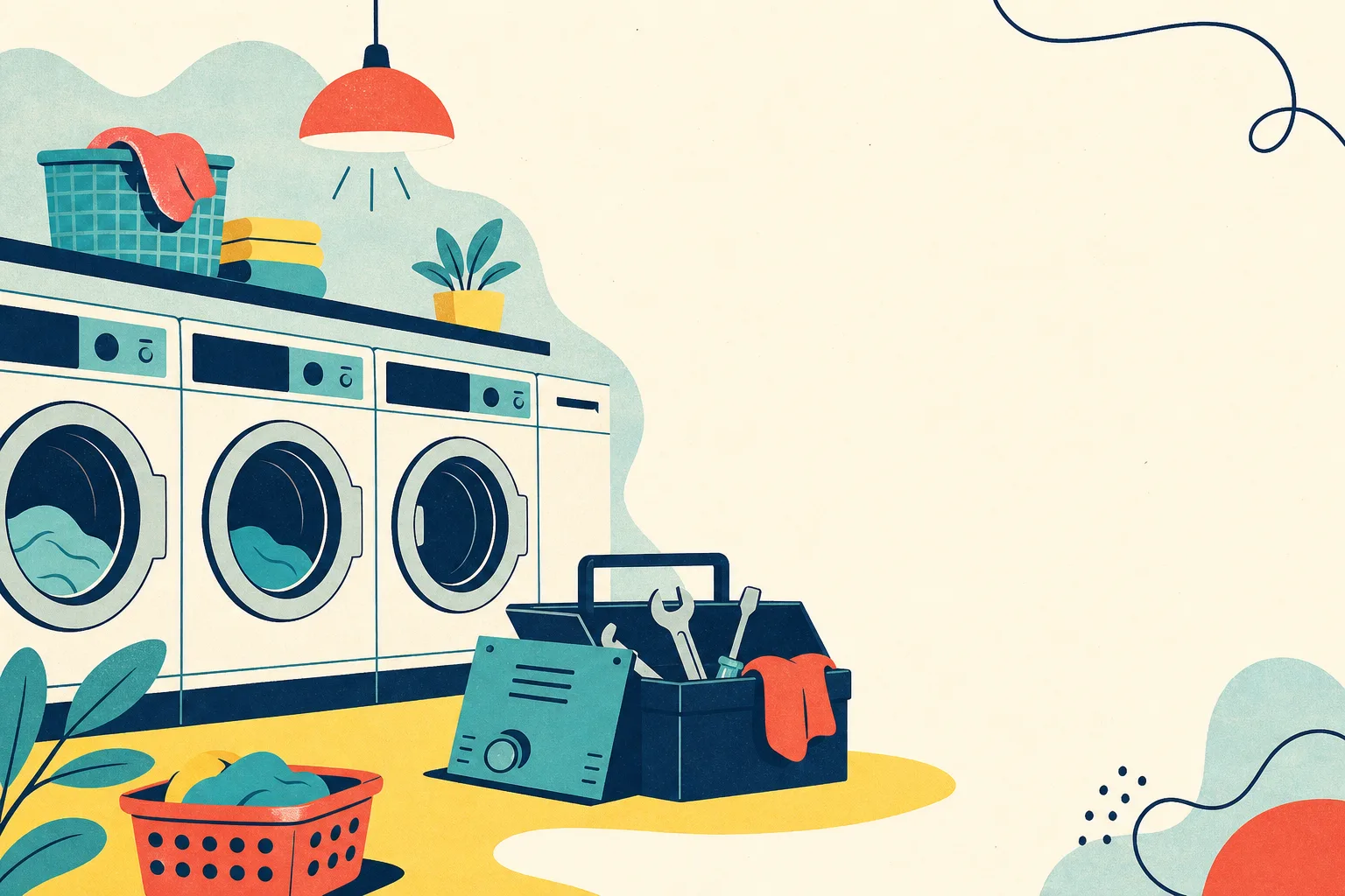 Flat illustration for the article "Who Should Do Repairs".